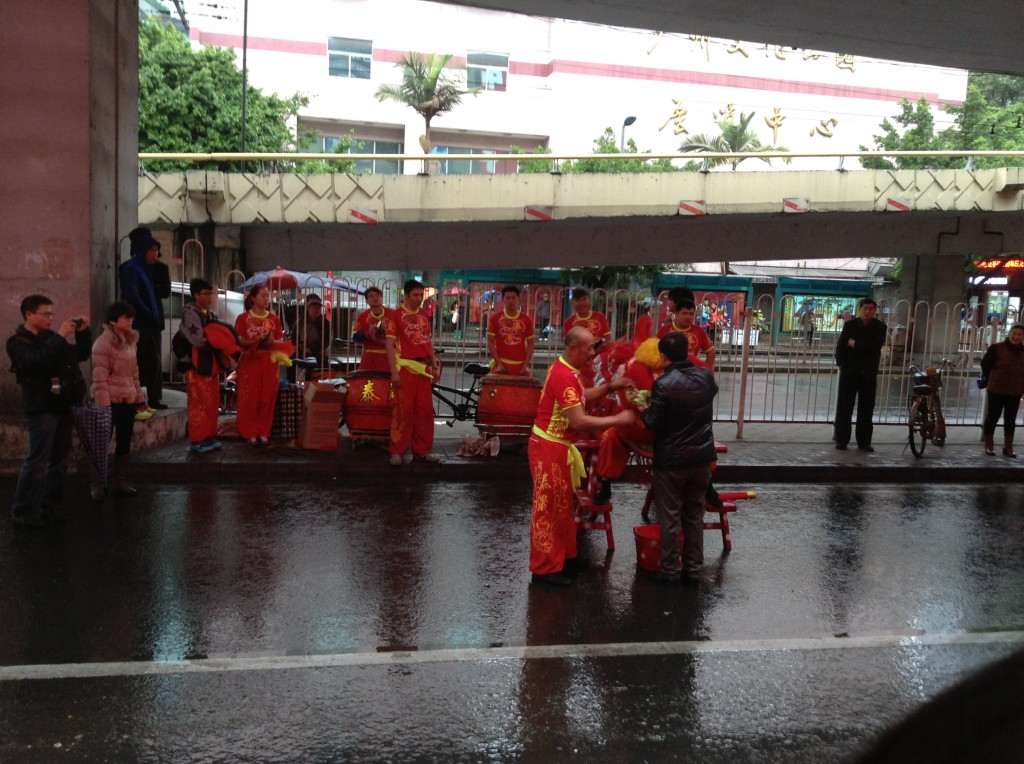 Markets Open with Lion Performances | Business in Guangzhou